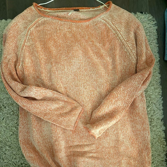 Free Peoples Orange Sweater,All Products : American Fashion Style Bags On Sale